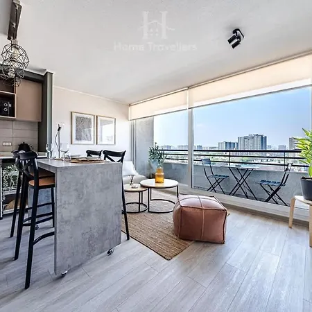Apartamento Ht Calido Dpto A Pocos Pasos Del Metro Nuble
